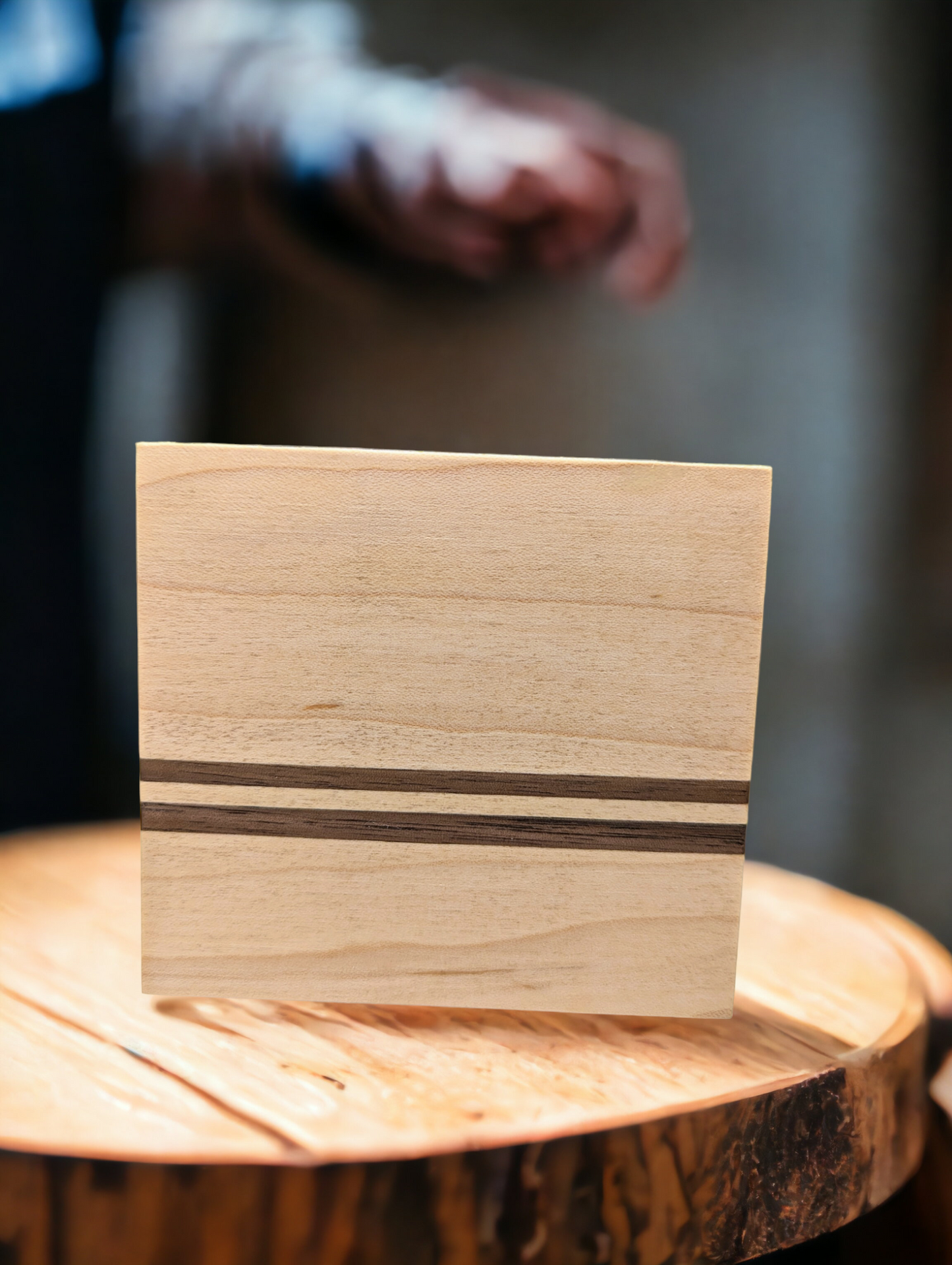Handcrafted Maple Coasters