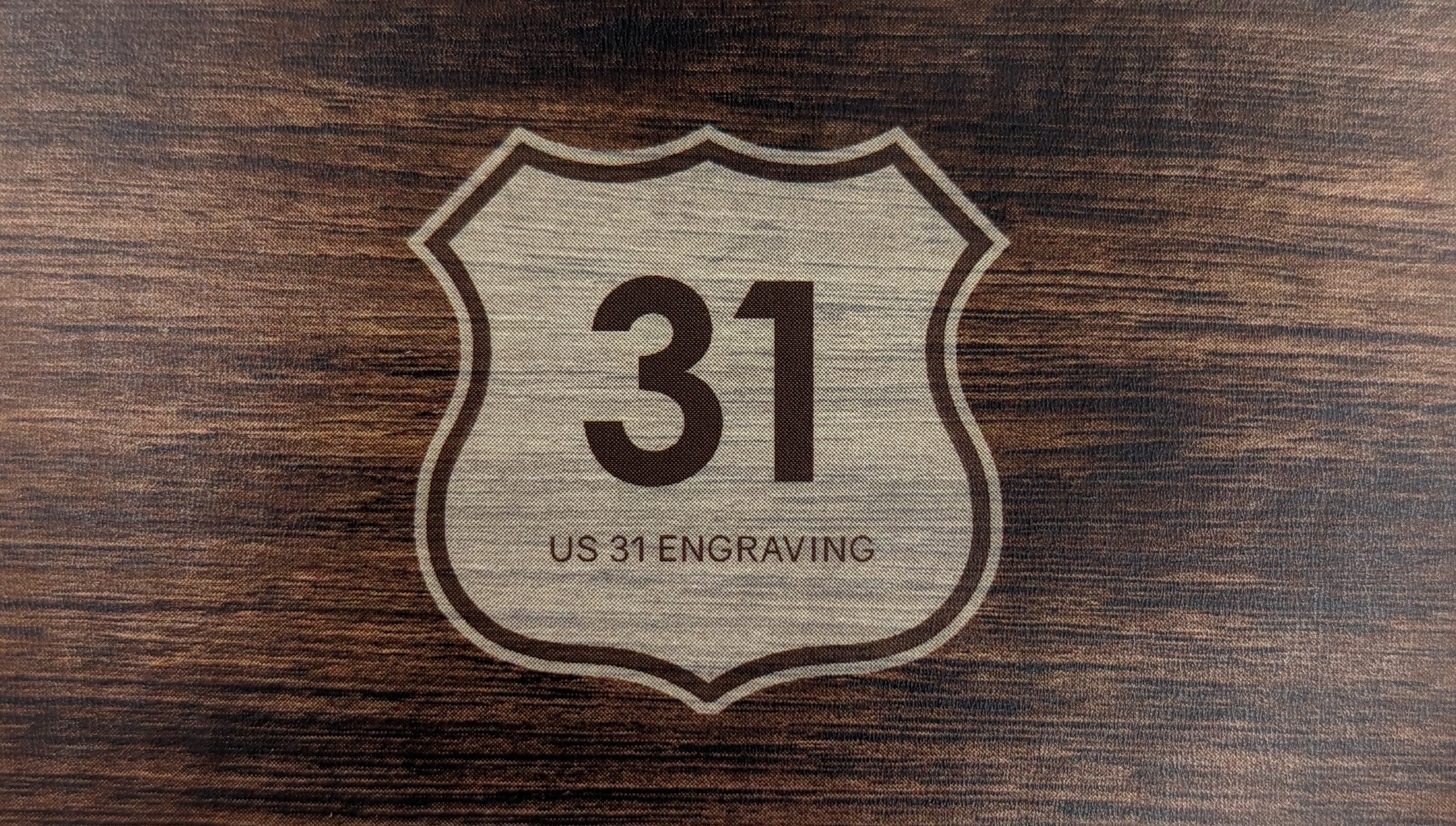 US 31 Engraving