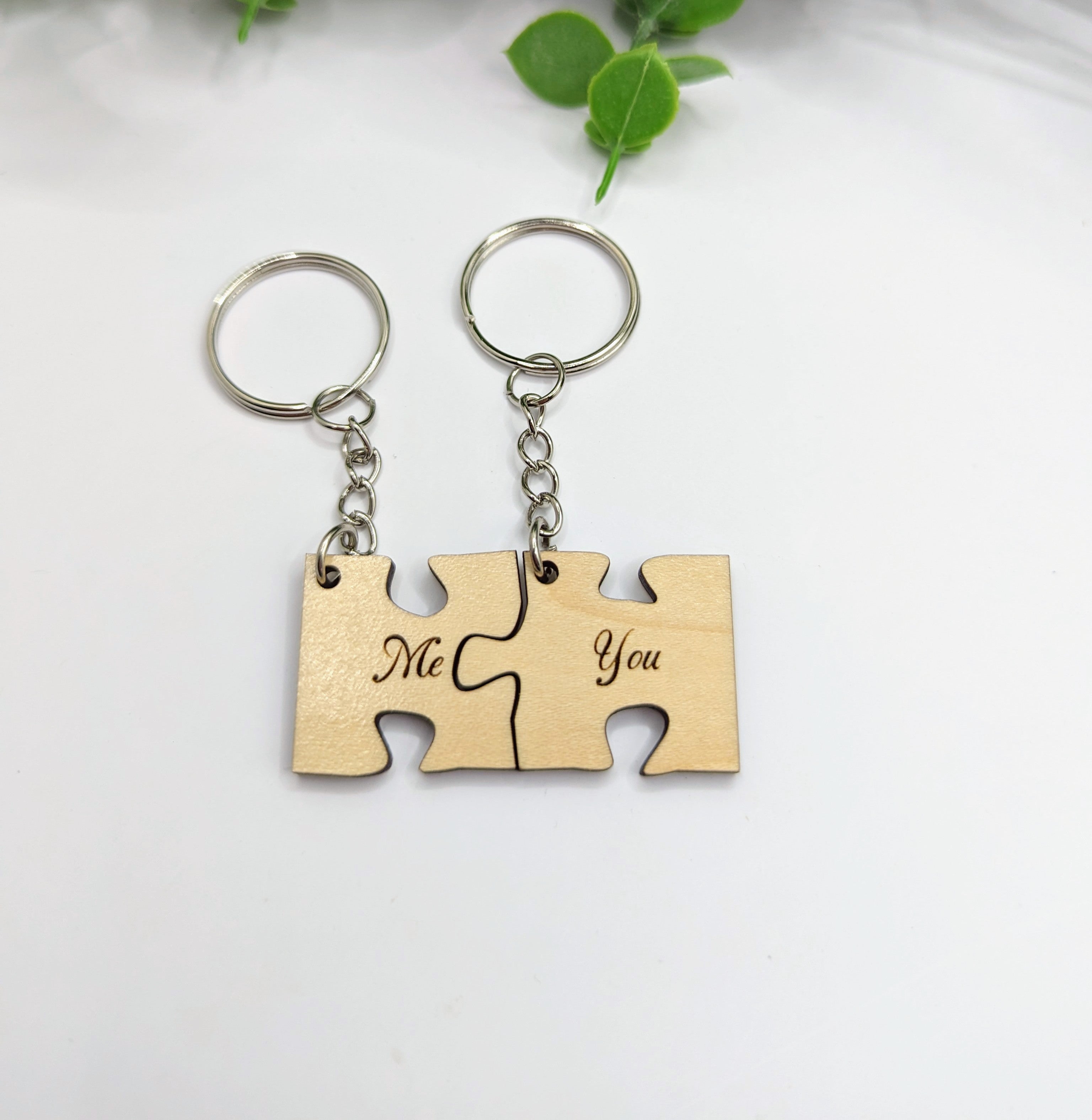 Interlocking Key Chain – US 31 Engraving